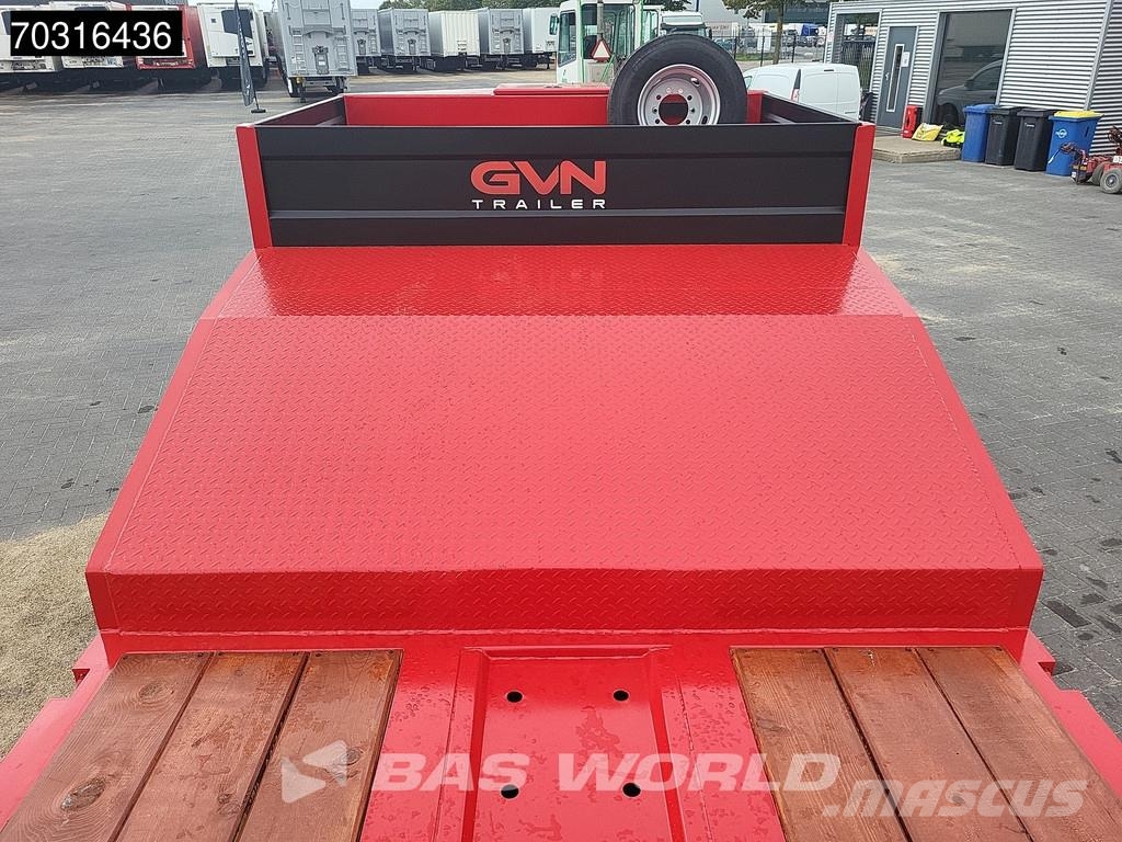 GVN 3 GVN 3 axles NEW! Lift + Steering Axle Ramps Низькорамні напівпричепи