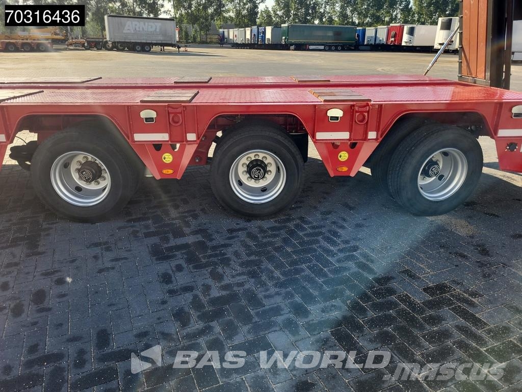GVN 3 GVN 3 axles NEW! Lift + Steering Axle Ramps Низькорамні напівпричепи