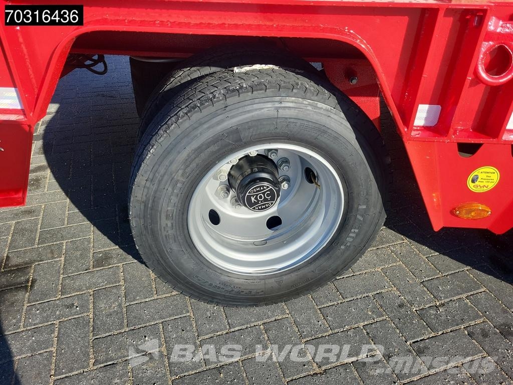 GVN 3 GVN 3 axles NEW! Lift + Steering Axle Ramps Низькорамні напівпричепи