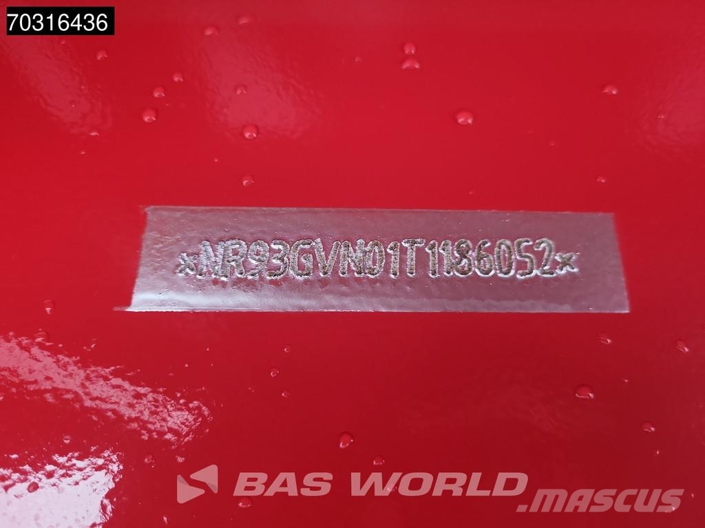 GVN 3 GVN 3 axles NEW! Lift + Steering Axle Ramps Низькорамні напівпричепи