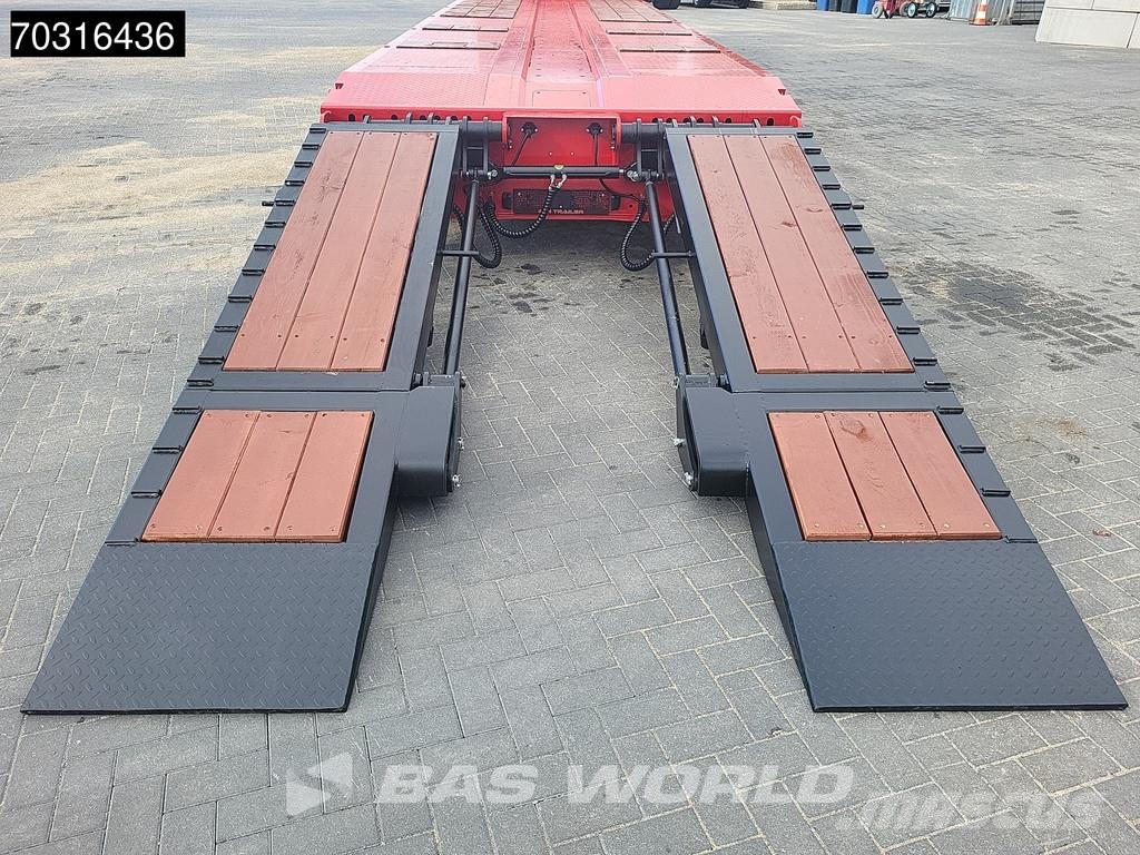 GVN 3 GVN 3 axles NEW! Lift + Steering Axle Ramps Низькорамні напівпричепи