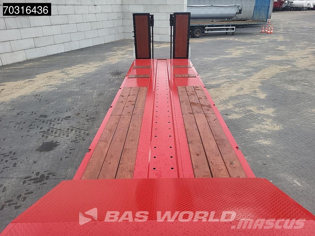 GVN 3 GVN 3 axles NEW! Lift + Steering Axle Ramps Низькорамні напівпричепи