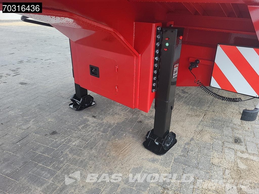 GVN 3 GVN 3 axles NEW! Lift + Steering Axle Ramps Низькорамні напівпричепи