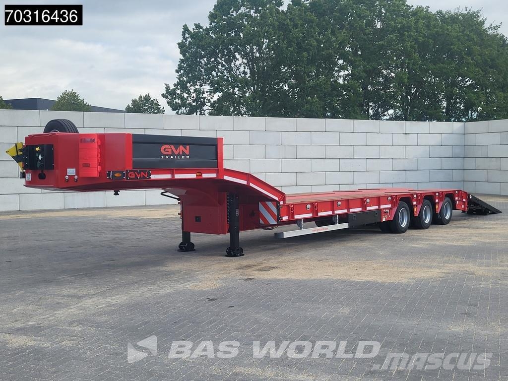 GVN 3 GVN 3 axles NEW! Lift + Steering Axle Ramps Низькорамні напівпричепи