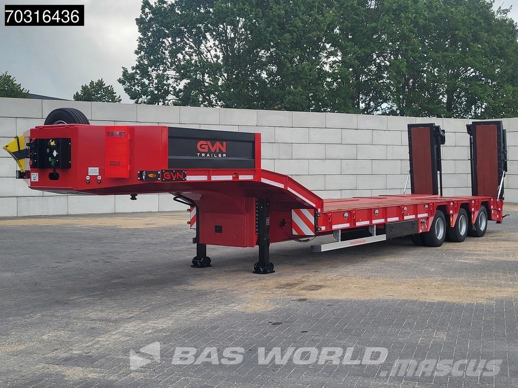 GVN 3 GVN 3 axles NEW! Lift + Steering Axle Ramps Низькорамні напівпричепи