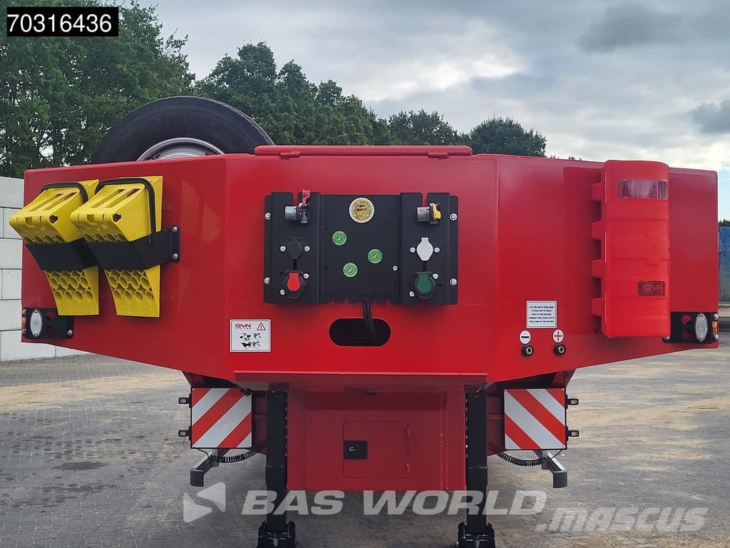 GVN 3 GVN 3 axles NEW! Lift + Steering Axle Ramps Низькорамні напівпричепи