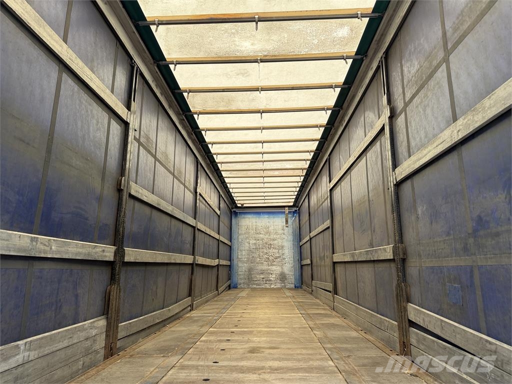 Kögel SN24 LOWDECK trojstranka MULDA VIN 149 Curtain sider semi-trailers