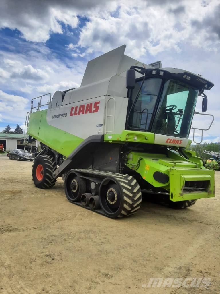 CLAAS Lexion 570TT Kombinované zberacie stroje