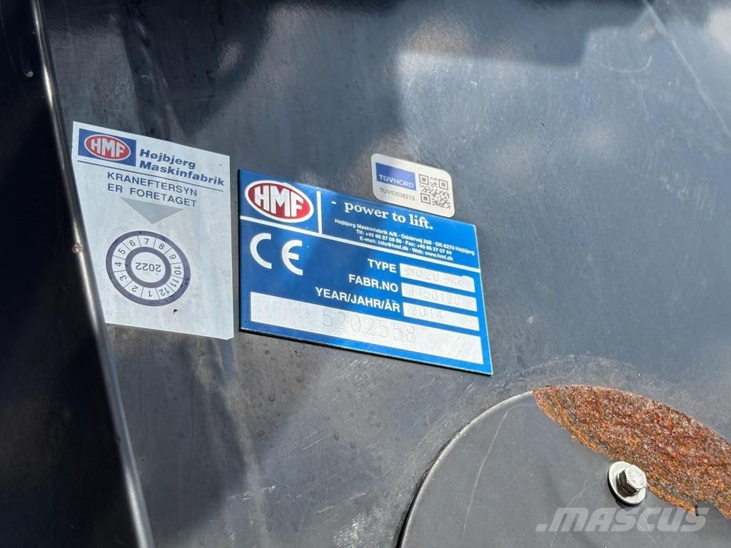 Scania R 490 + HMF 5020 - 6X EXT. + JIB 5X EXT. + EURO 6 Γερανοί παντός εδάφους
