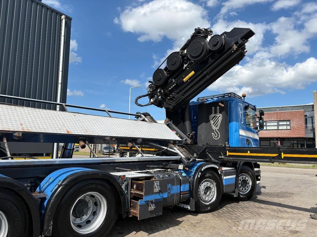 Scania R 490 + HMF 5020 - 6X EXT. + JIB 5X EXT. + EURO 6 Maastikutõstukid