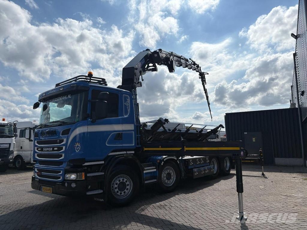 Scania R 490 + HMF 5020 - 6X EXT. + JIB 5X EXT. + EURO 6 Maastikutõstukid