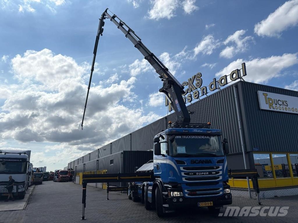 Scania R 490 + HMF 5020 - 6X EXT. + JIB 5X EXT. + EURO 6 Maastikutõstukid