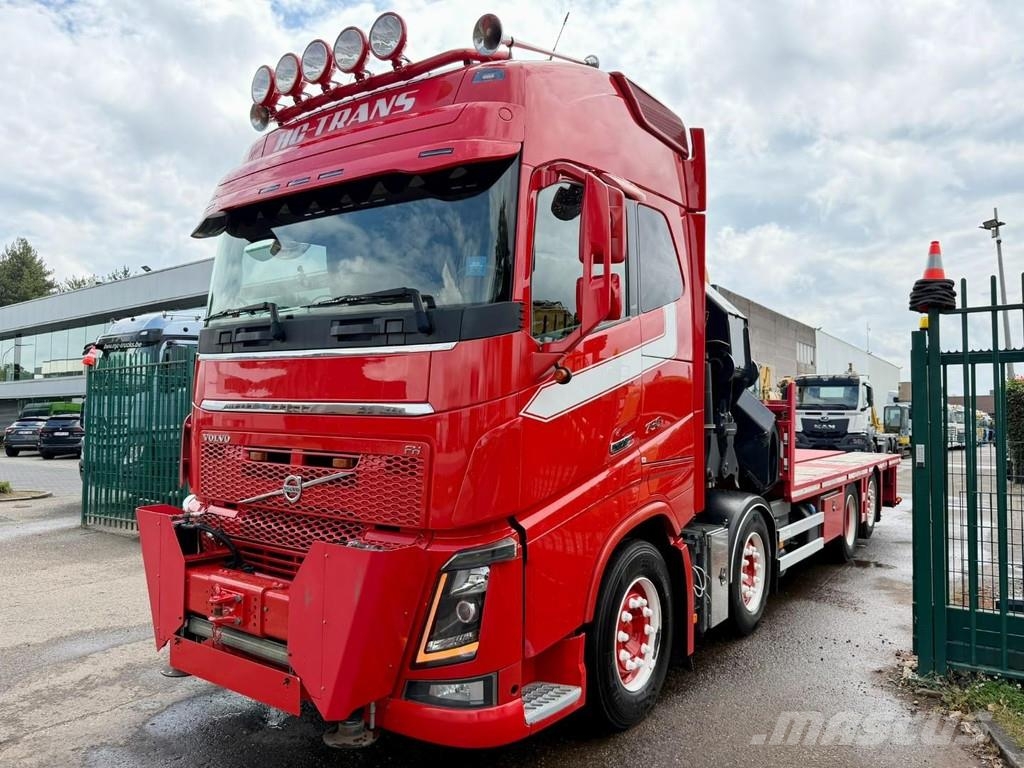 Volvo FH 750 8x2 + PALFINGER PK92002 SH E (6x - 20m) - U All terrain cranes