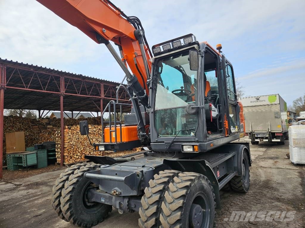 Doosan DX 160 W, 2018, Poland - Used wheeled excavators - Mascus