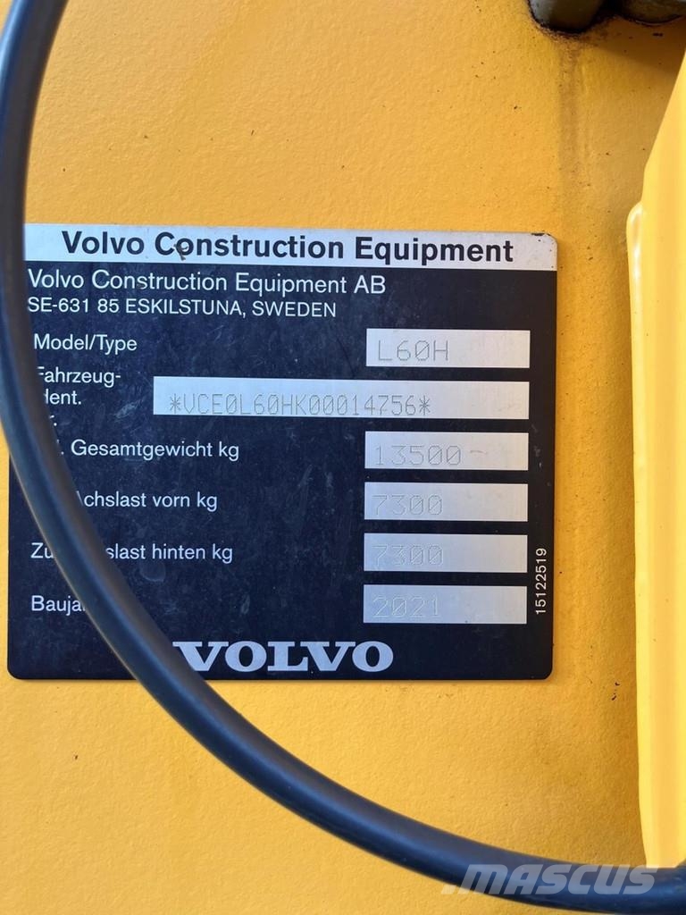 Volvo L 60 H Chargeuse sur pneus