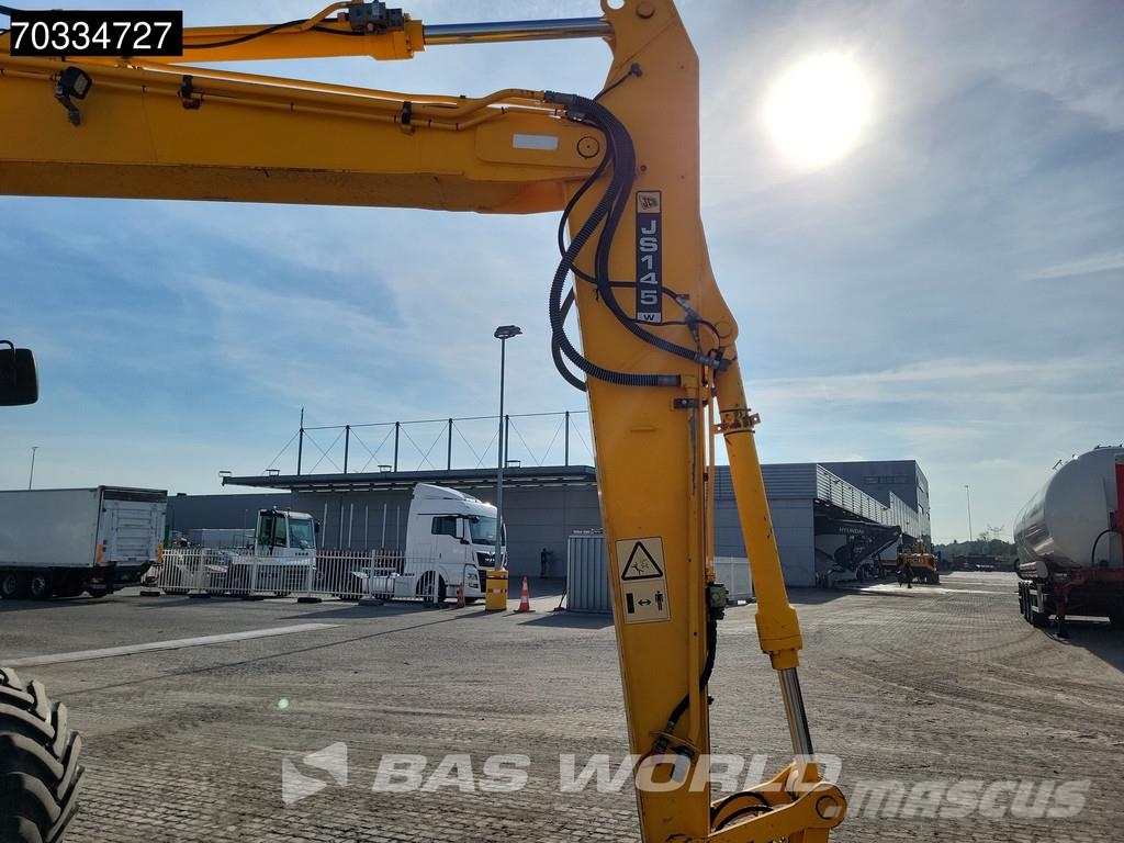 JCB JS145W Dutch Registration Gravemaskiner på hjul