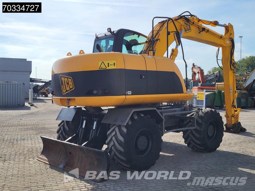 JCB JS145W Dutch Registration Gravemaskiner på hjul
