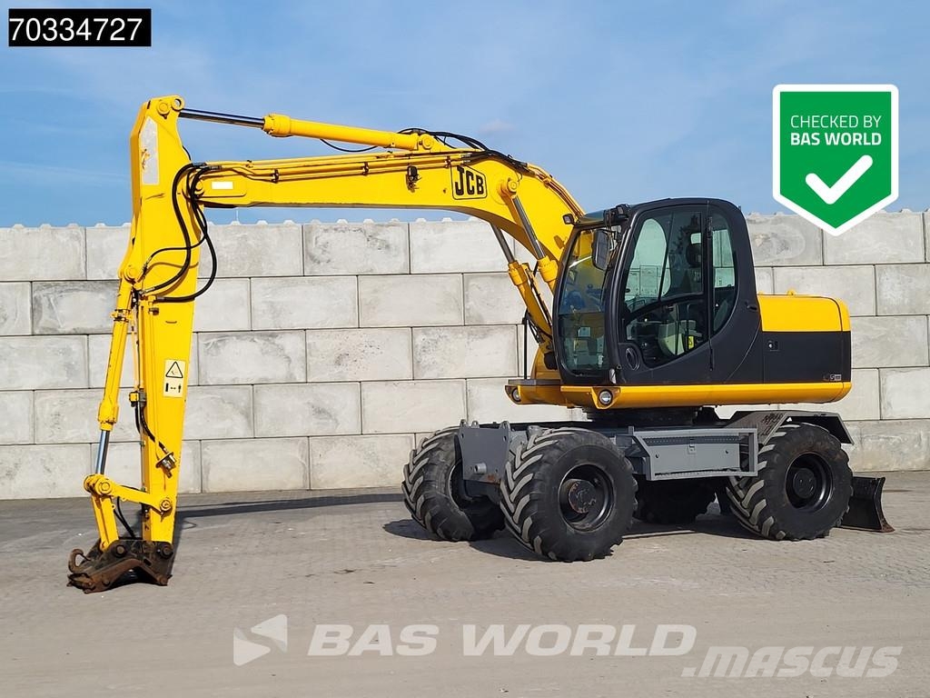 JCB JS145W Dutch Registration Gravemaskiner på hjul