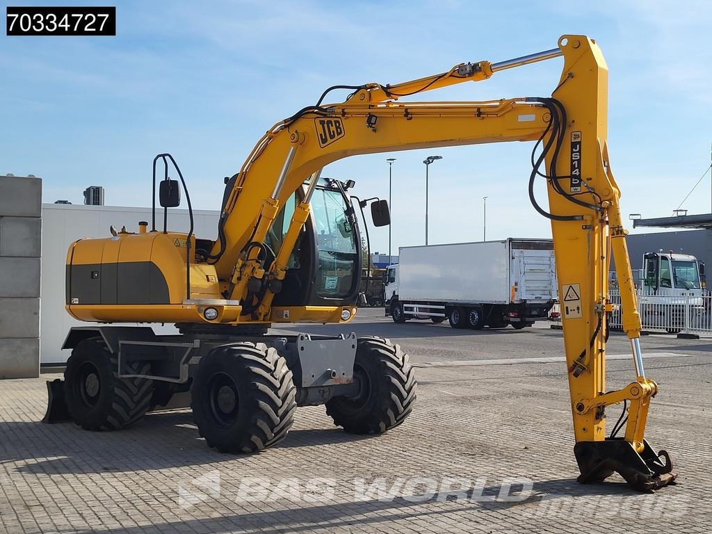 JCB JS145W Dutch Registration Gravemaskiner på hjul