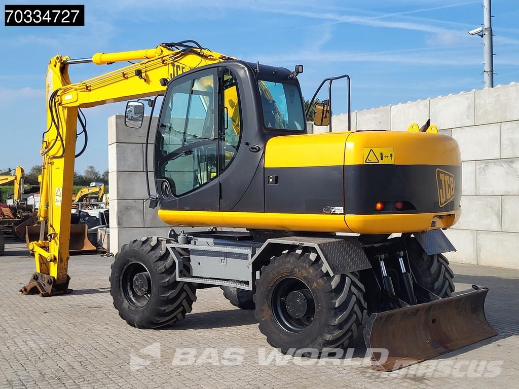 JCB JS145W Dutch Registration Gravemaskiner på hjul
