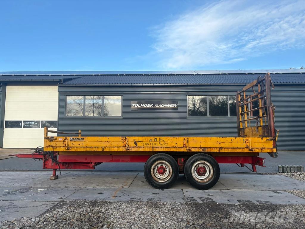 VGM ork 5- 175 oprij trailer en kipper Auto pārvadāšanas treileri