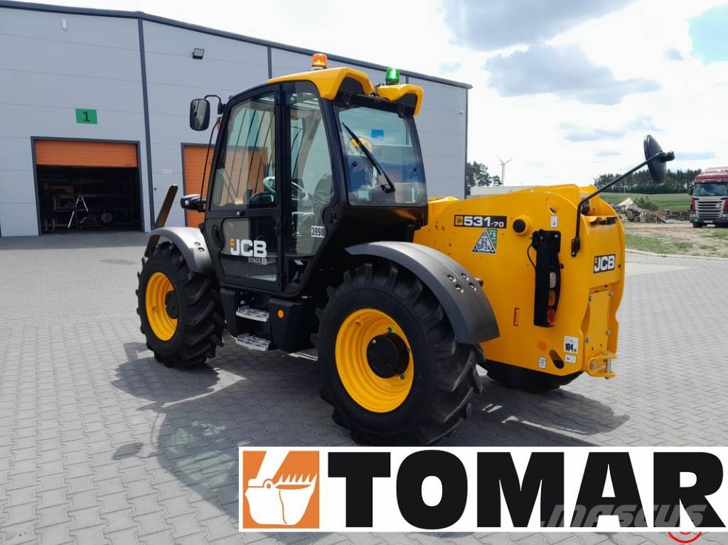 JCB 531-70 مناولات متداخلة