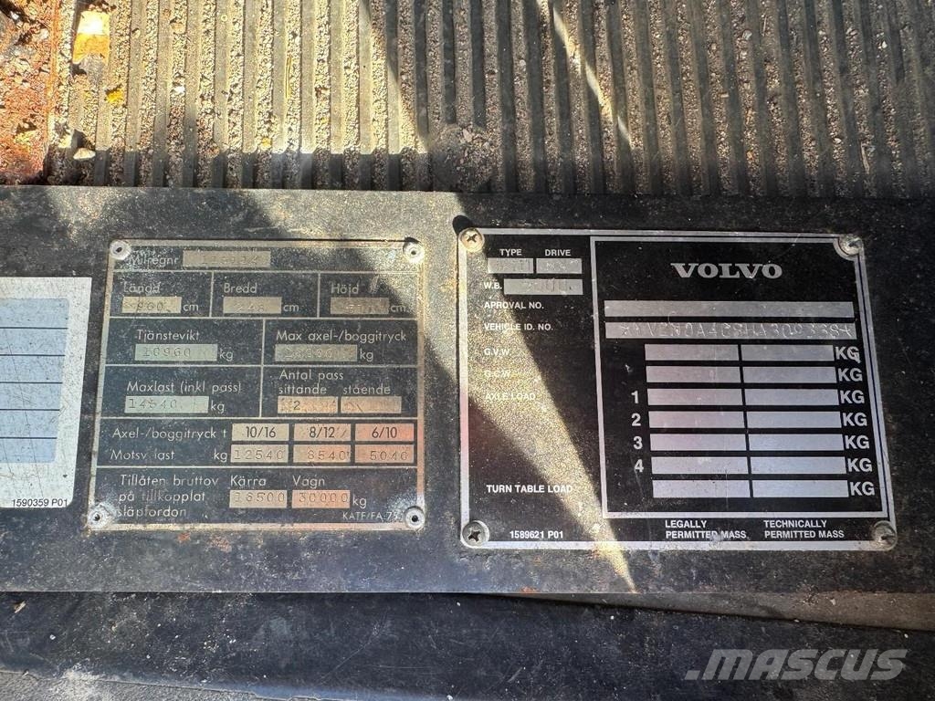 Volvo N10 6X4 Robson-Drive + TANK 14.000 LITER Tankwagen