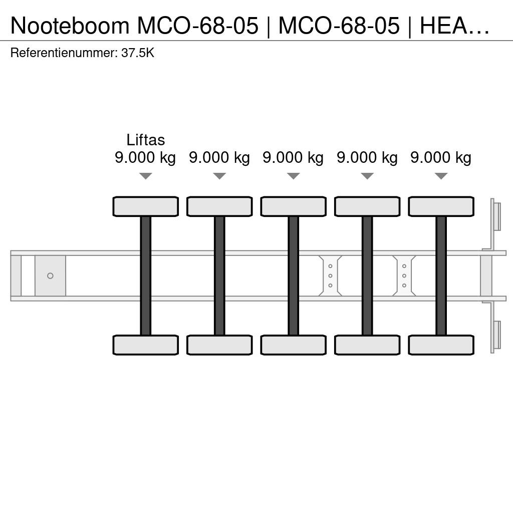 Nooteboom MCO-68-05 | MCO-68-05 | HEAVY SEMI-LOADER | نصف مقطورة مسطحة منخفضة