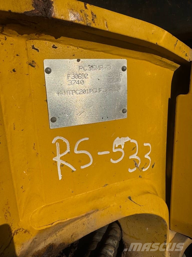 Komatsu PC 35 MR-3 Mini bageri < 7t