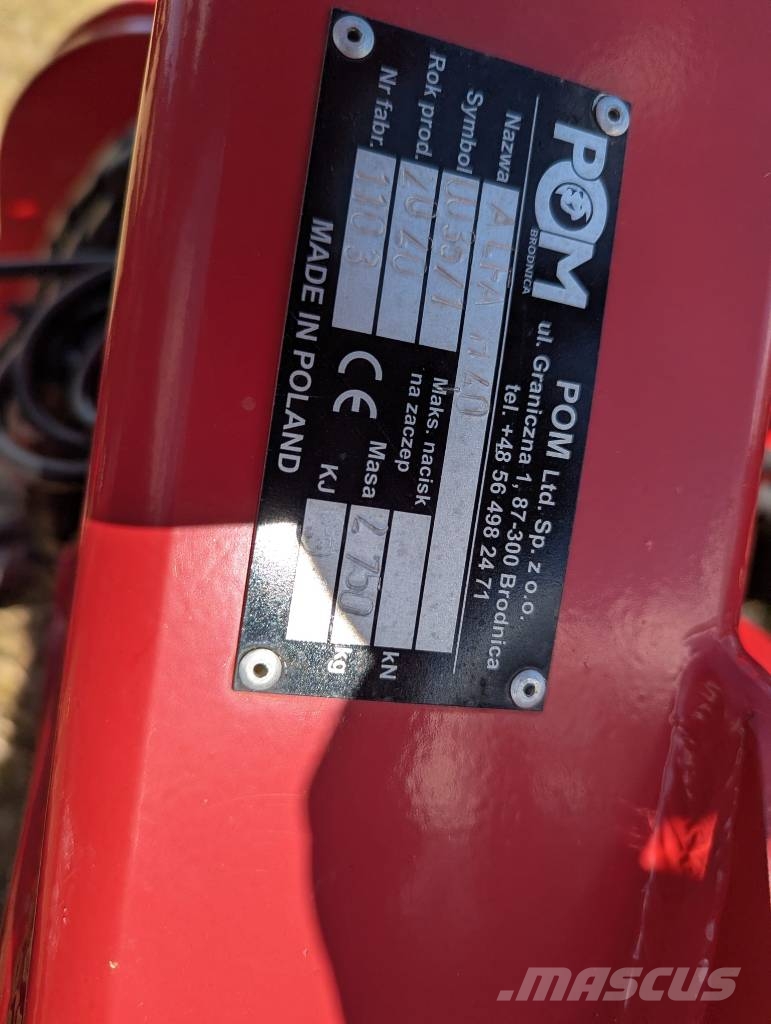 Pom ALFA 40 H زحافات ساحقة