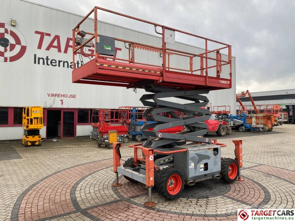SkyJack SJ6832RT Diesel 4x4 Scissor Work Lift 1180cm Škarjaste dvižne ploščadi