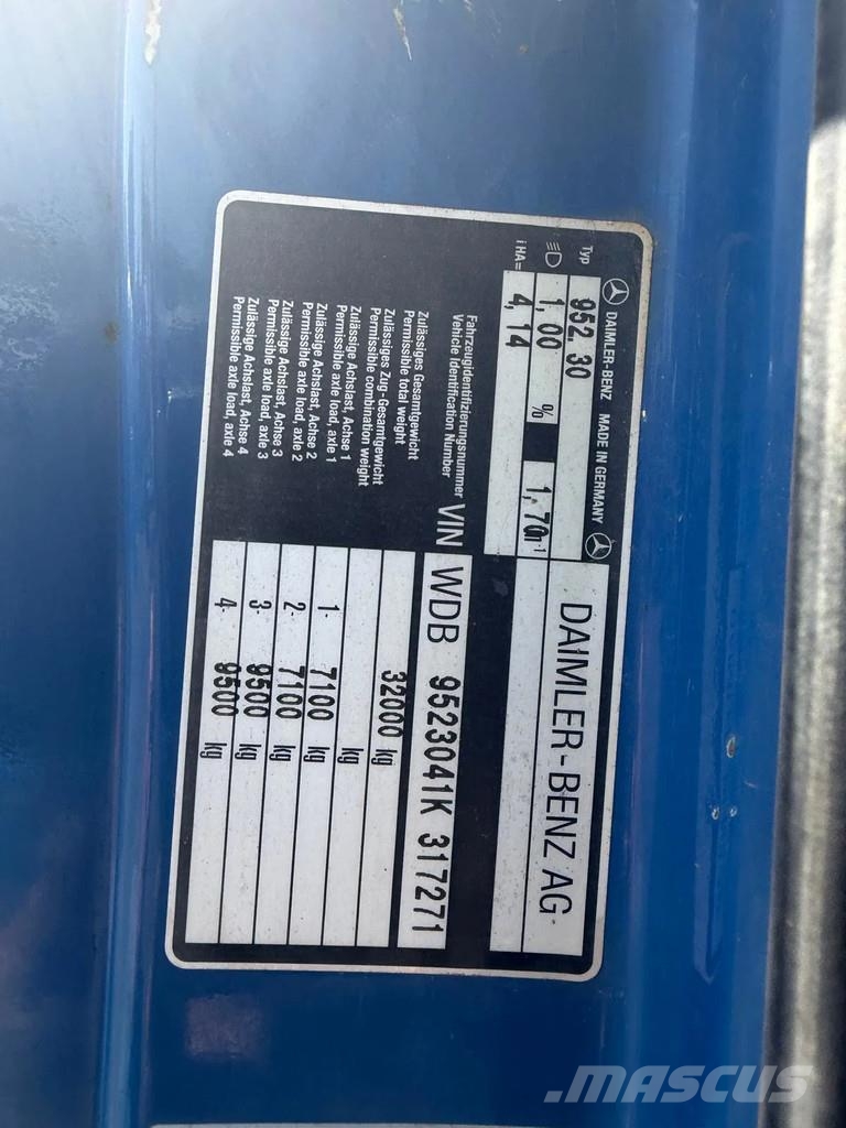 Mercedes-Benz Actros 4140 Kipper - 8x4 - Big Axles - Manual Gear 自卸式货车