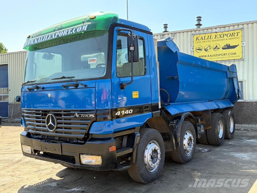 Mercedes-Benz Actros 4140 Kipper - 8x4 - Big Axles - Manual Gear 自卸式货车