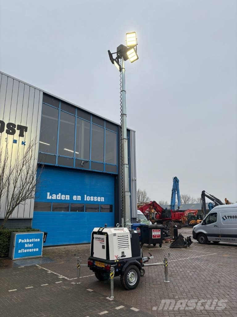Generac V 20 Light towers