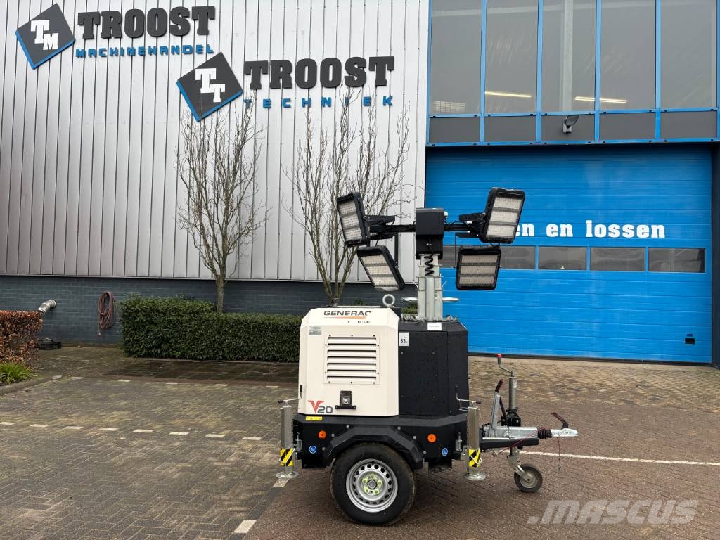 Generac V 20 Light towers