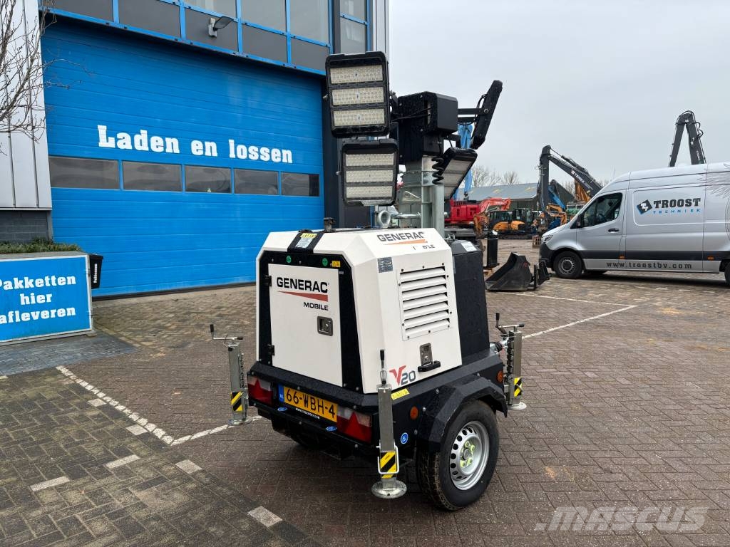 Generac V 20 Light towers