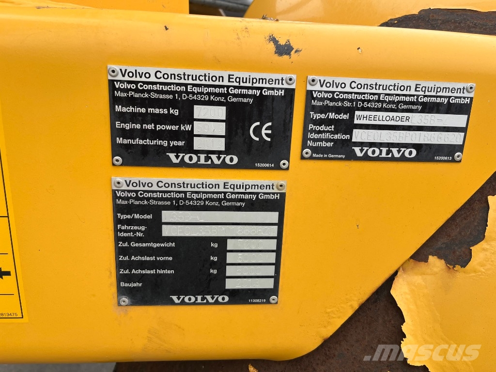 Volvo L 35 B PRO 輪胎式裝載機