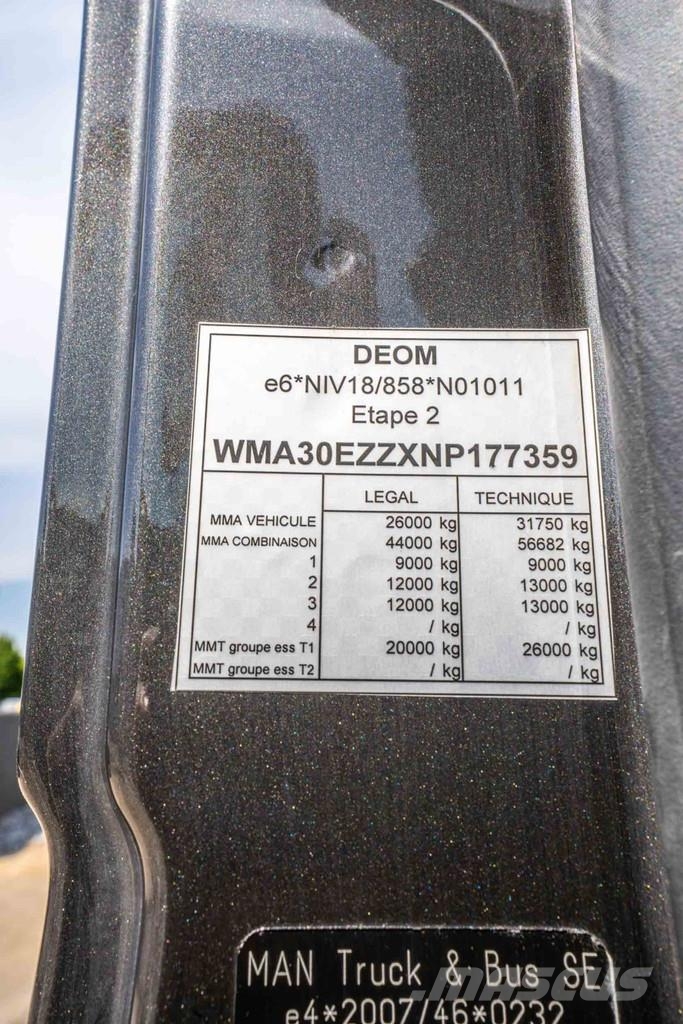 MAN TGS 33.470 BL - PALFINGER Камиони с кран с кука