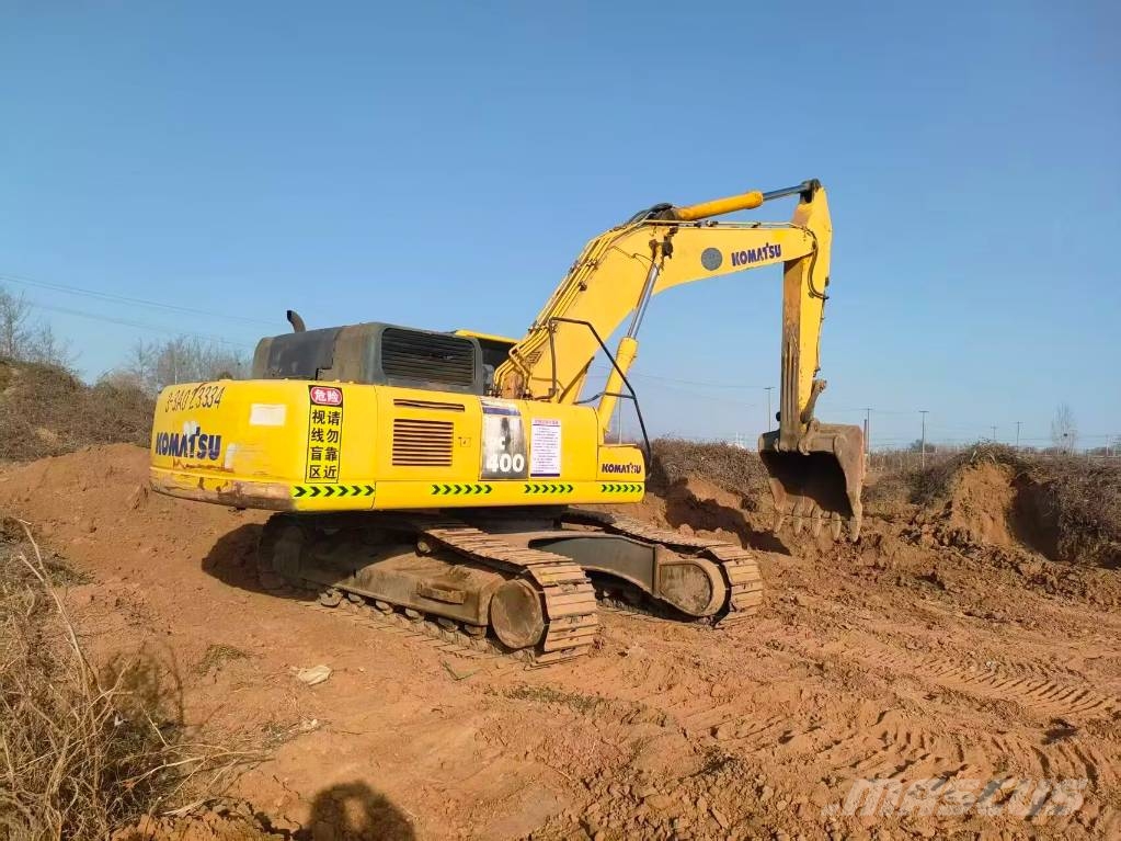 Komatsu PC 400-8 3000 units excavators in stock Paletli ekskavatörler