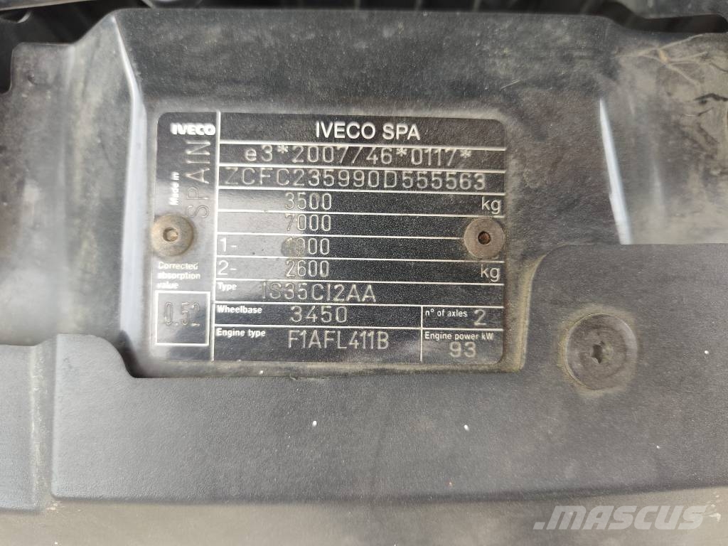Iveco Daily 35-130 Lastbiler med tip