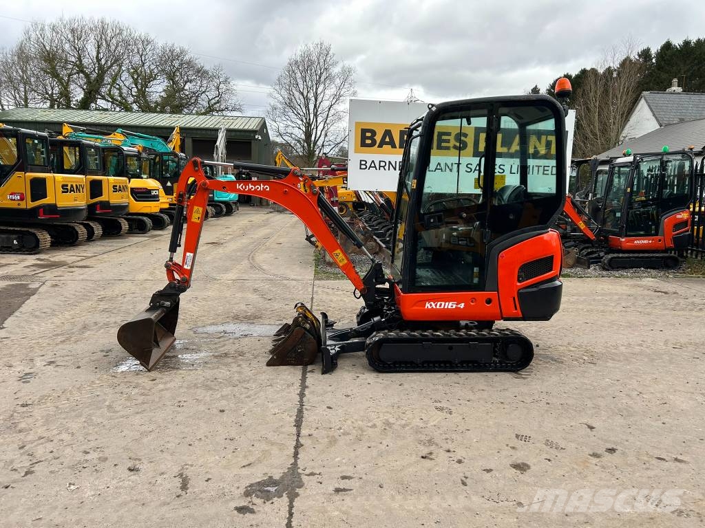 Kubota KX 016-4 Mini rýpadlá < 7t