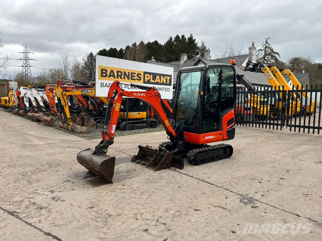 Kubota KX 016-4 Mini rýpadlá < 7t