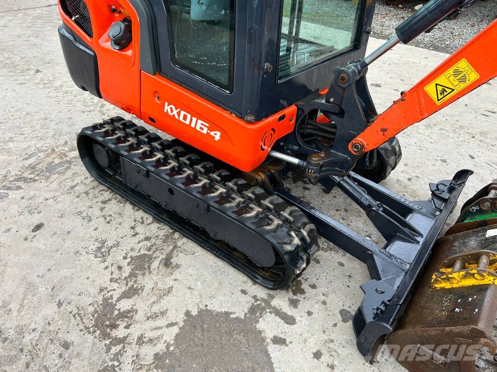 Kubota KX 016-4 Mini rýpadlá < 7t