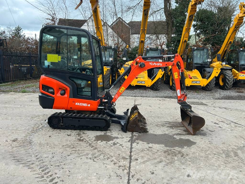 Kubota KX 016-4 Mini rýpadlá < 7t