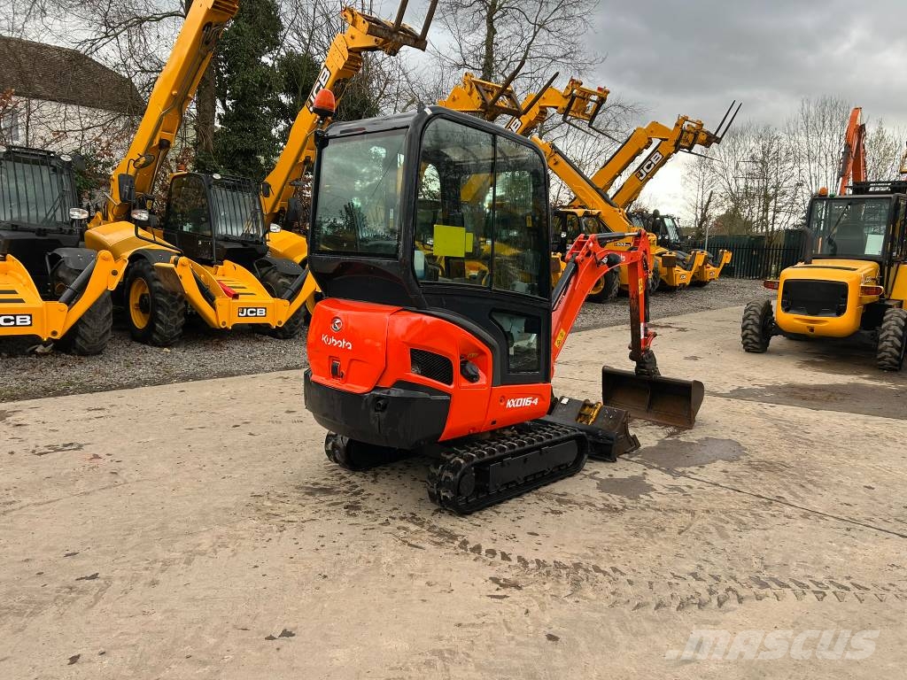 Kubota KX 016-4 Mini rýpadlá < 7t
