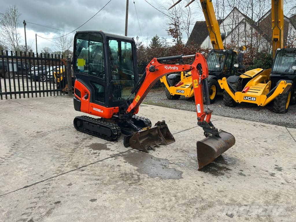 Kubota KX 016-4 Mini rýpadlá < 7t