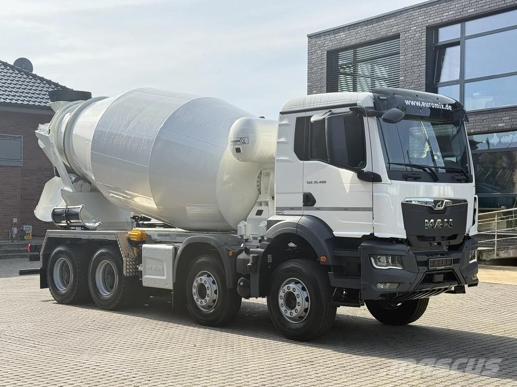 MAN TGS 35.480 TGS 35.480 BB 8x4 EuromixMTP EM 9 L Ret Betonkeverők/Betonpumpák
