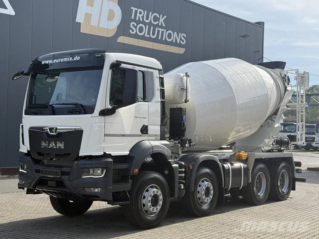 MAN TGS 35.480 TGS 35.480 BB 8x4 EuromixMTP EM 9 L Ret Betongbiler