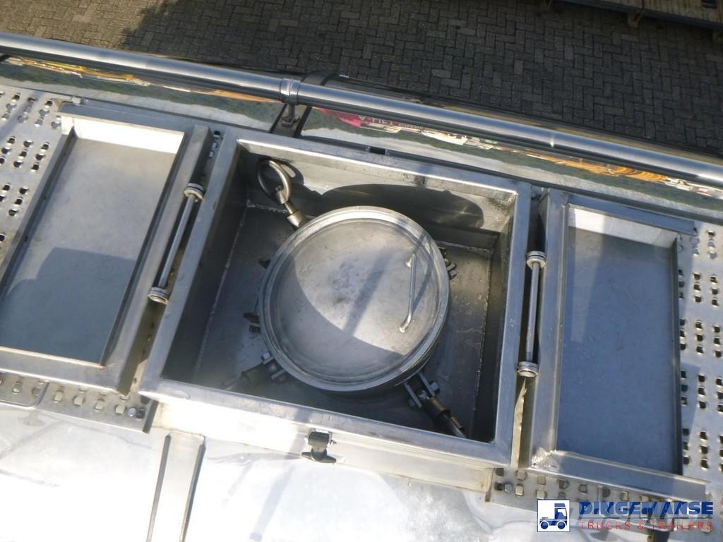 Dijkstra Chemical tank inox L4BH 34 m3 / 1 comp Säiliöperävaunut
