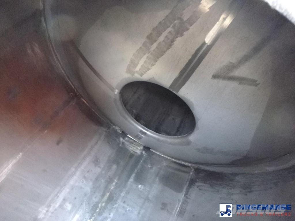 Dijkstra Chemical tank inox L4BH 34 m3 / 1 comp Säiliöperävaunut